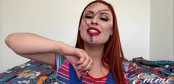  Punheta Guiada Especial Halloween - Chucky - Vem gozar pra sua boneca assassina!